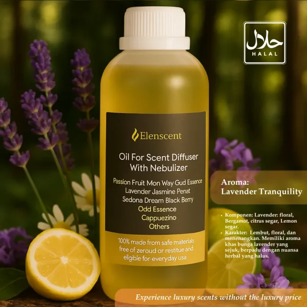Elenscent Refill Oil Fragrance Dari Bahan Berkualitas Aroma Mewah All Variant 500ml - Image 4