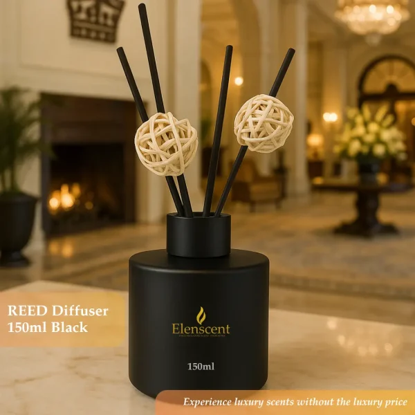 Elenscent Reed Diffuser Pengharum Ruangan Aromaterapi Hotel Toilet Kamar Tidur 150ml Aroma ala Eropa