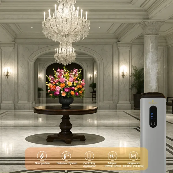 Elenscent Smart Scent Diffuser Machine Coverage 4000m3 Pengharum Ruangan Besar Ballroom Meeting Room - Image 5