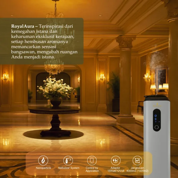 Elenscent Smart Scent Diffuser Machine Coverage 4000m3 Pengharum Ruangan Besar Ballroom Meeting Room - Image 8