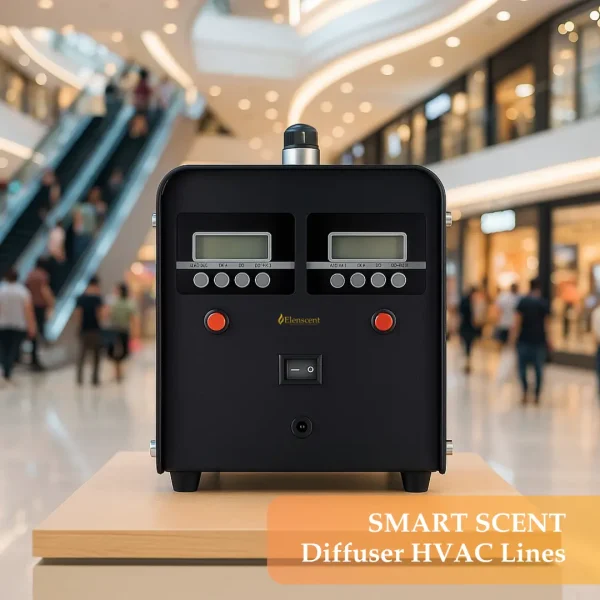 Elenscent Smart Scent Diffuser for HVAC Systems Coverage Area 15000m3 Untuk Ruangan Super Besar