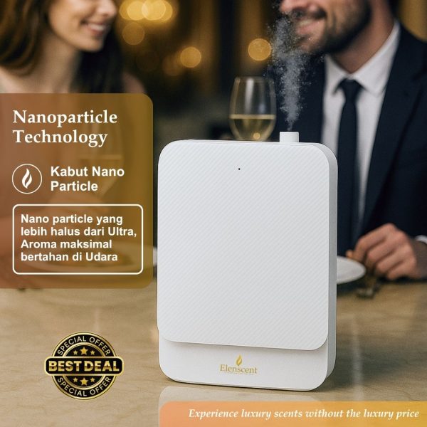 Elenscent Smart Scent Diffuser Coverage 300m3 Nebulizer Pengharum Ruangan Besar Hotel Salon & SPA - Image 2