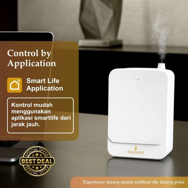 Elenscent Smart Scent Diffuser Coverage 300m3 Nebulizer Pengharum Ruangan Besar Hotel Salon & SPA - Image 3