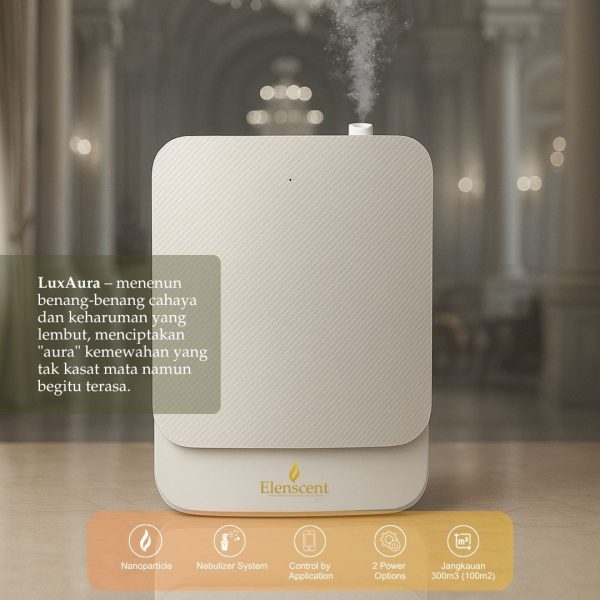 Elenscent Smart Scent Diffuser Coverage 300m3 Nebulizer Pengharum Ruangan Besar Hotel Salon & SPA - Image 5