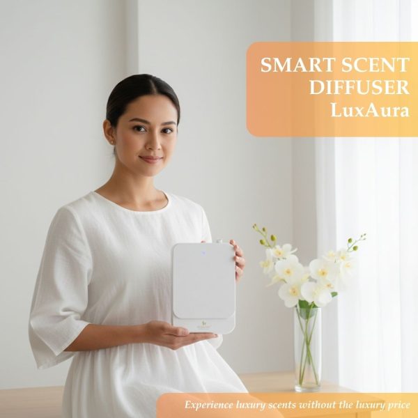 Elenscent Smart Scent Diffuser Coverage 300m3 Nebulizer Pengharum Ruangan Besar Hotel Salon & SPA